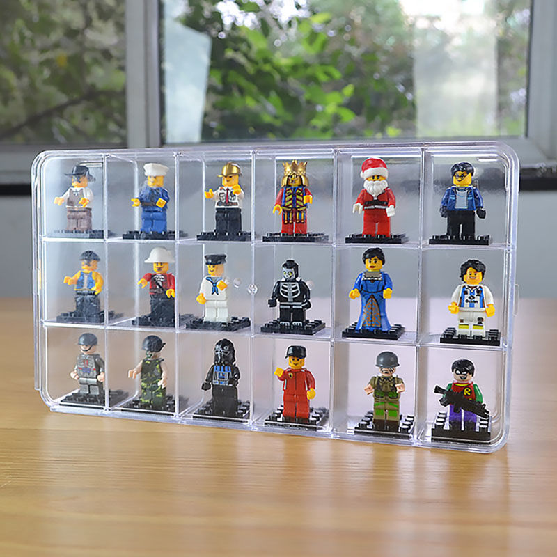 18 Izgara Akrilik Ekran Kutusu - Lego Minifigure Holder incelemesi ve fiyatı