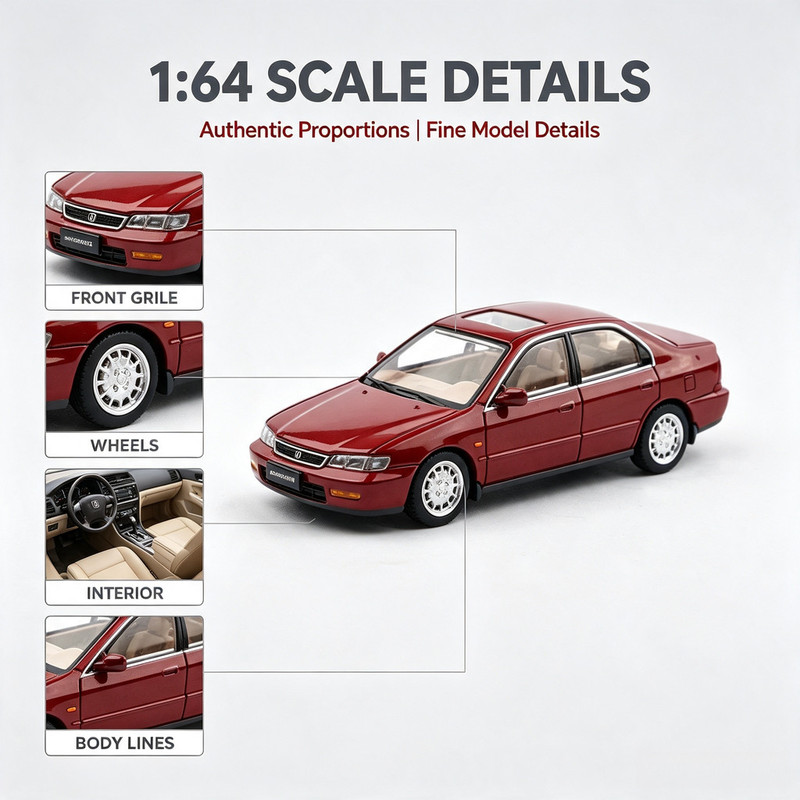 Xcartoys 1/64 Honda Accord Gen - Die Cast Car 1 64 incelemesi ve fiyatı